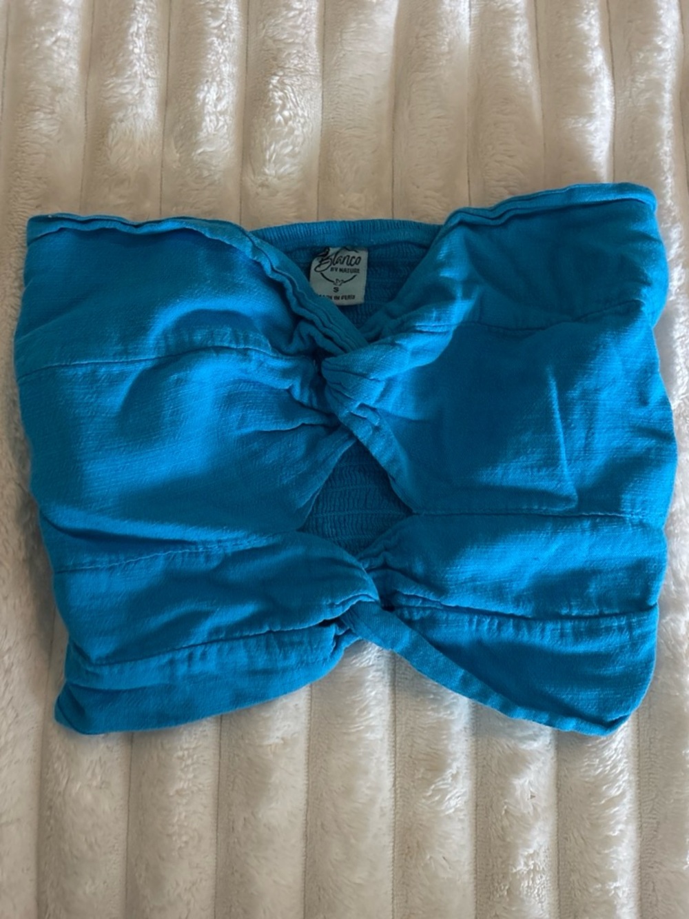 Blanco tie tube top (stain on back)